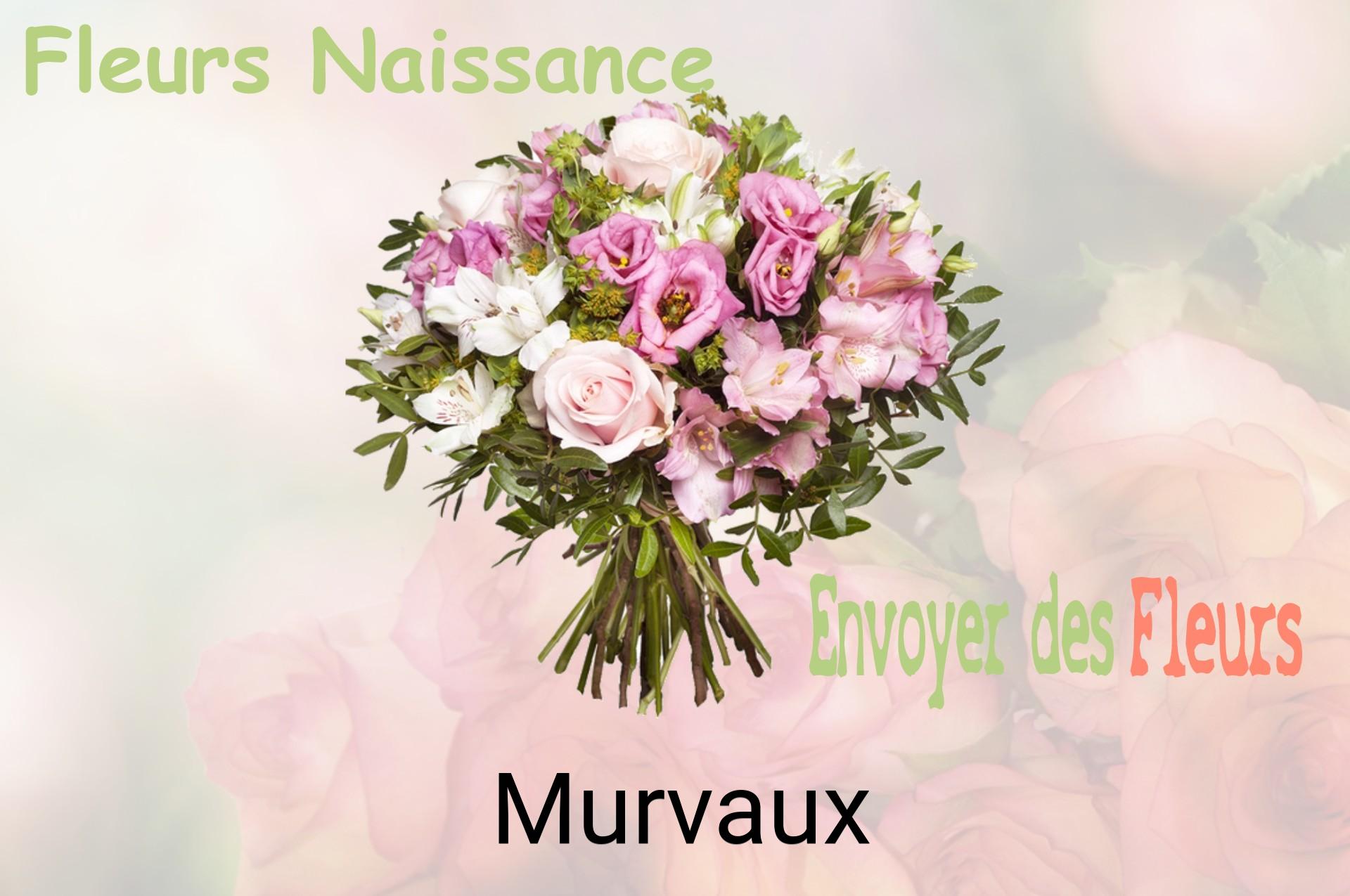 Bouquet de fleurs de naissance livré à Murvaux